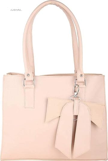 SAHAL PU BEIGE/OFF WHITE Shoulder Bag for Women
