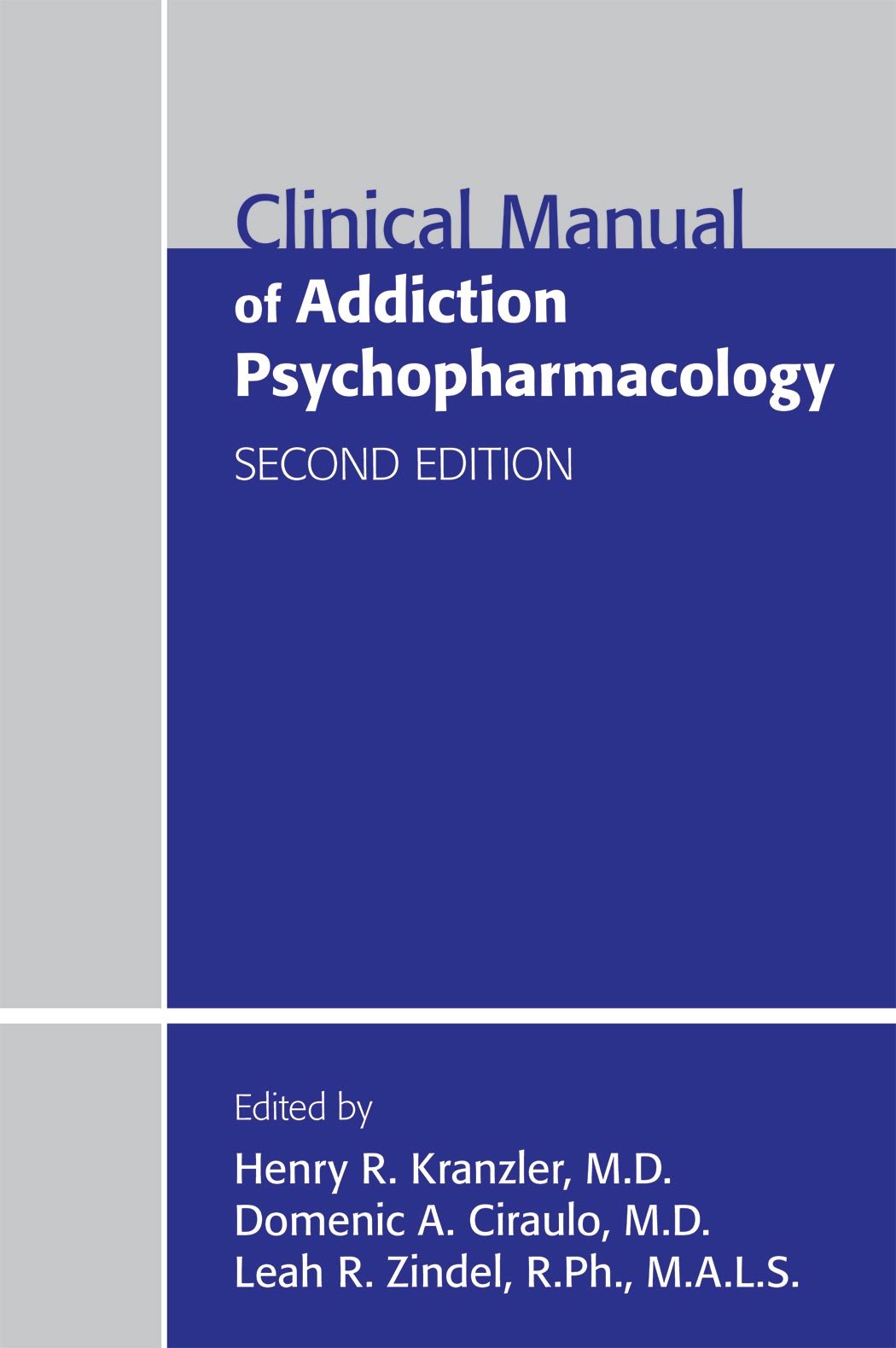 Clin.Man.Of Addiction Psychopharmacolgy