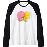 Paul Frank Logo Bubble Text Raglan Baseball Tee