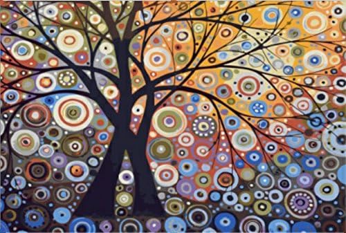 HOS Diy Oil Painting Paint By Number Hand Paintworks (C 16X20 Inches)