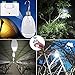 NING ZE XIN Solar Light Bulb with Solar Panel Multi-Functional Waterproof Rechargeable Remote Control Dimmable Hanging Lamp Tent Light Protable Lighting for Home, Camping, Power Outage, Emergency