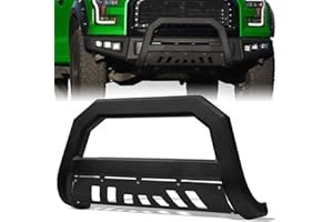 Stehlen 733469492658 Compatible With 2005-2021 Frontier / 2005-2007 Pathfinder / 2005-2015 Xterra Advance Series Bull Bar - Textured Black