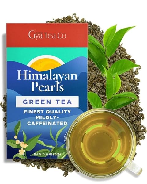 GYA TEA CO LOOSE LEAF HIMALAYAN PEARLS GREEN...