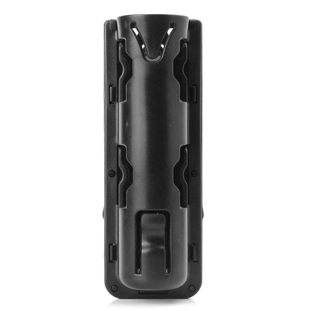 SHM-F Expandable Baton Holder Pouch, 360 Degree Rotating, ABS, Black