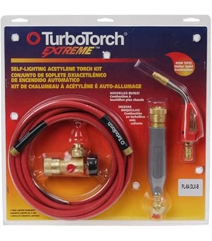 TurboTorch PL-12A アセチレントーチ Amazon.com: TurboTorch Pro-Line Swirl Air Acetylene Kits - pl-12a