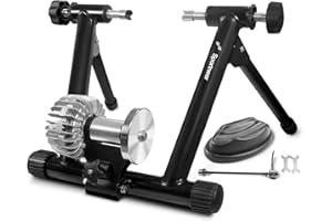 Sportneer Bike Trainer Stand - Indoor Bicycle Stationary Stand for 26-29" & 700C Wheels, Auto Resistance Control Bike Trainer