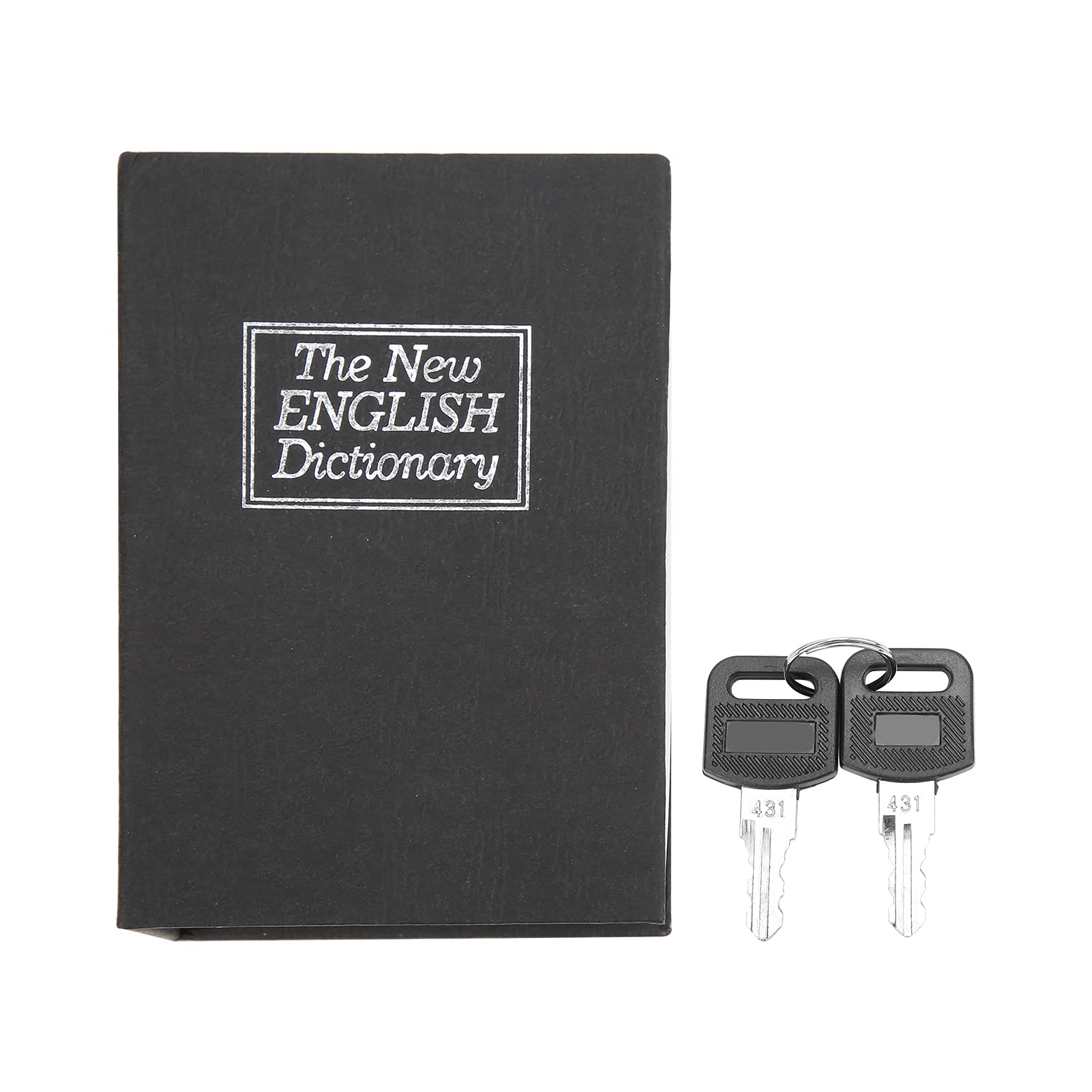 Book Safe Dictionary Secret Safe Can with Combination Lock Metal Safe Lock Box for Home Office Code Lock Money Box Gifts