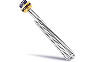 Mezurun Upgraded CZXELE7623 Electric Water Heater Element 5.5KW 240V，for Hayward H-Series Comfort Zone,C-SPA-X，C-SPA-XI,C-Spa IX Series Electric Heater CZXELE7623 5.5KW 240V CZXELE7623 CZXELE7623