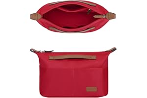 GIVLEFLY Silk fabric Handbag Organizers Tote bag Organizer handbag Organizer Storage bag