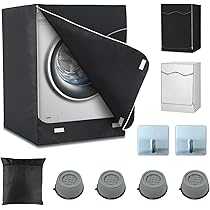 Funda Para Lavadora O Secadora Carga Frontal Con Pedestal - Main Image