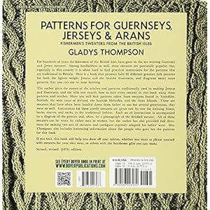 Patterns for Guernseys, Jerseys, and Arans: Fishermen's Sweaters from the British Isles
