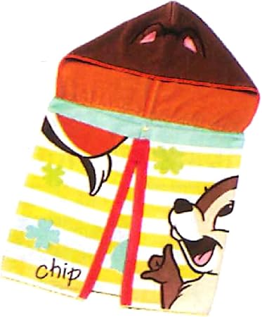 Amazon Co Jp ディズニー フード付き タオル フードタオル チップ デール リバーシブルで着られる ディズニーリゾート限定 ディズニー おもちゃ