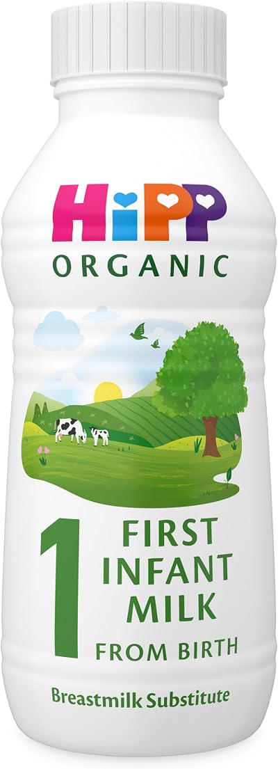 HiPP Organic 1 First Infant Milk Ready to Feed 470ml Birth to 0+