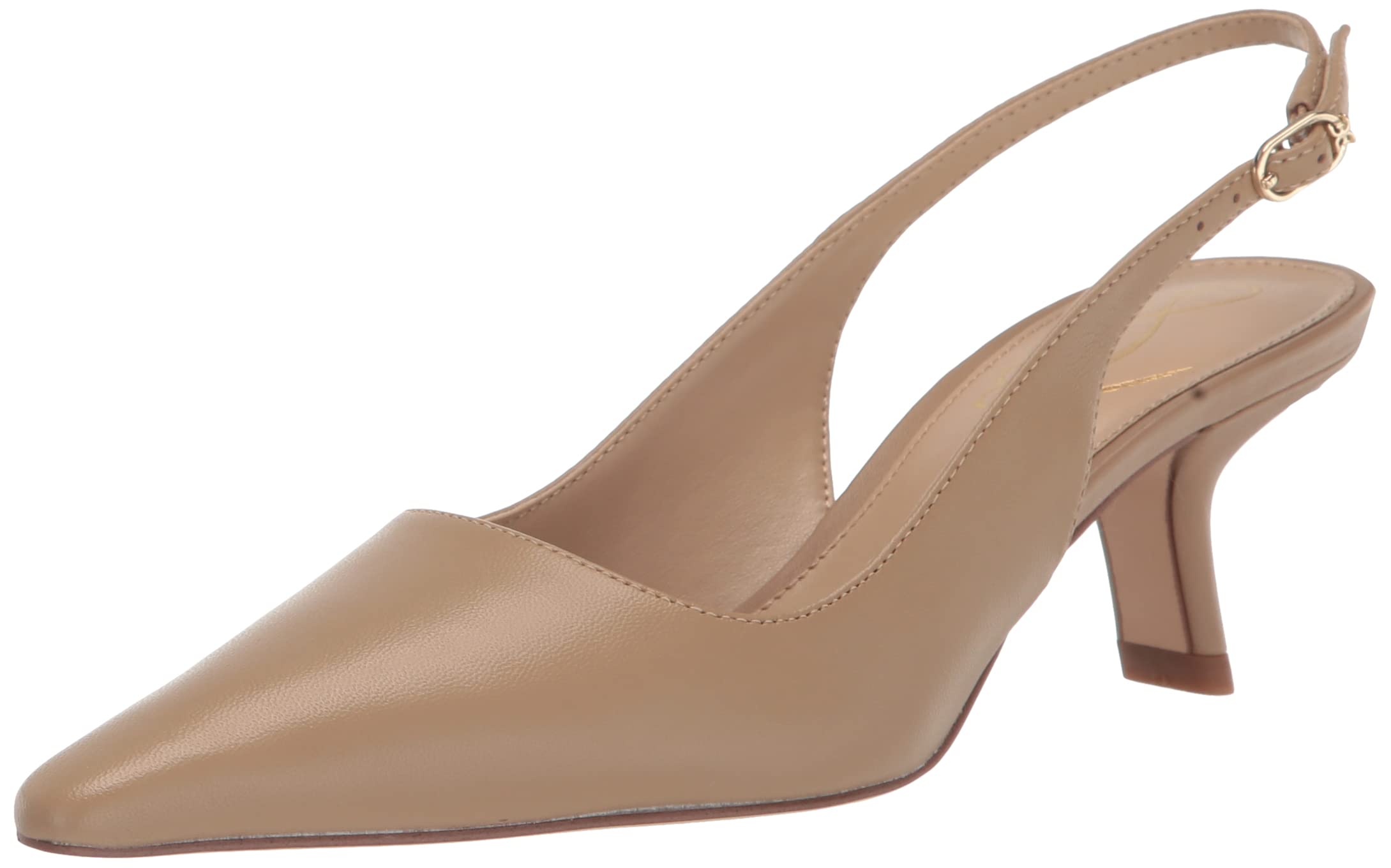 Sam Edelman Bianka Sling Pump Soft Beige 5.5 Medium