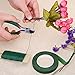 eBoot Floral Arrangement Tool Kit Floral Tape Stem Wrap 1/ 2 Inch by 30 Yards, 22 Gauge Green Paddle Wire and 4 1/2 Inch Wire Cutter