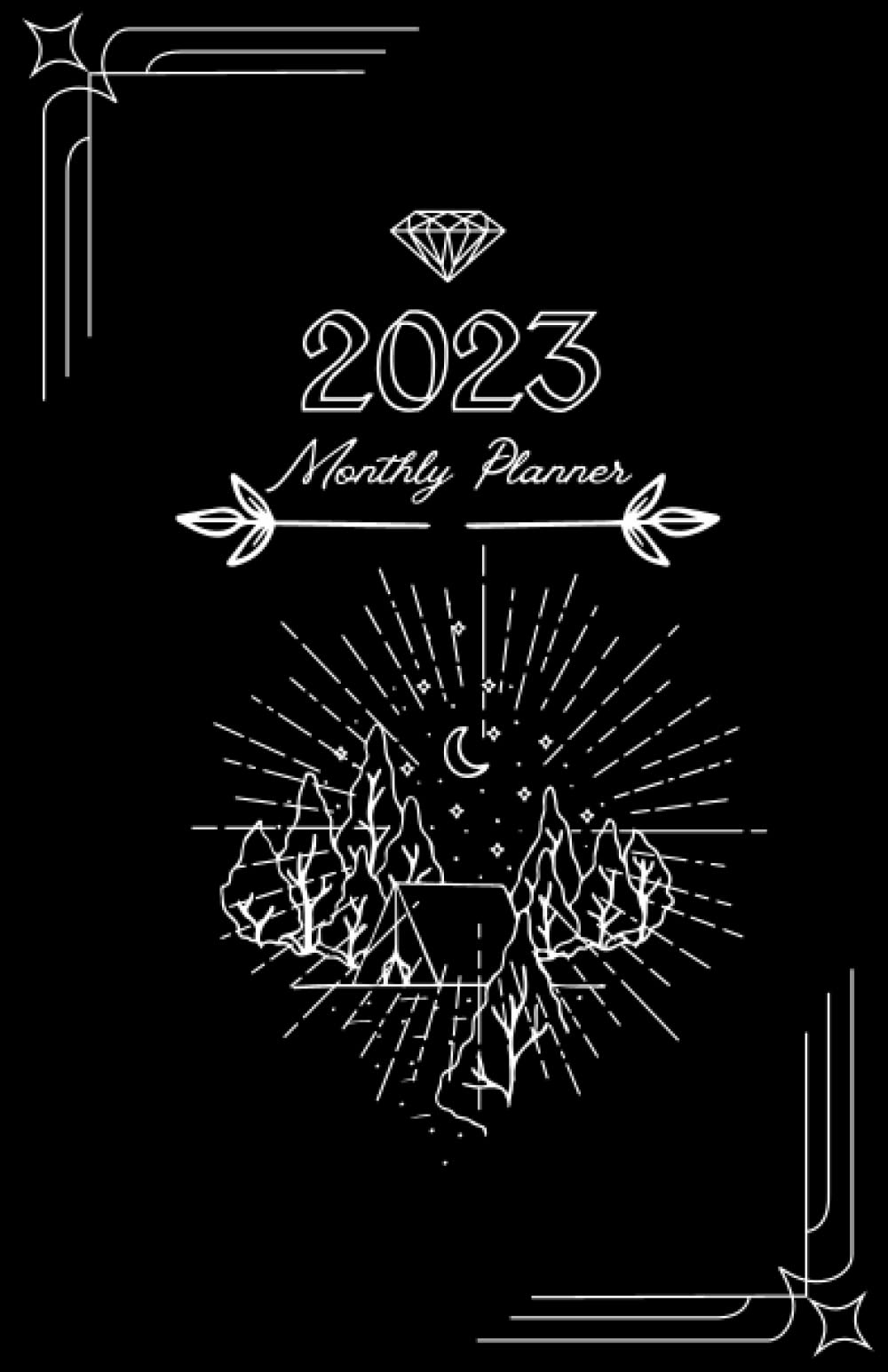 2023 Monthly Planner with Password Log