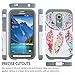 STARSHOP Galaxy S5 Active Case, [Not Fit Galaxy S5] [Shock Absorption] Dual Layers Rugged Armor Phone Cover with [Premium HD Screen Protector Included] for Galaxy S5 Active (Dream Catcher)