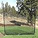 In-Ground Barrier Netting Installation POLE: 12' Tall (1 pole) w/Ground-Sleeve