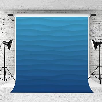 Amazon Com Kate 5x7ft Blue Portrait Backdrop For Photography