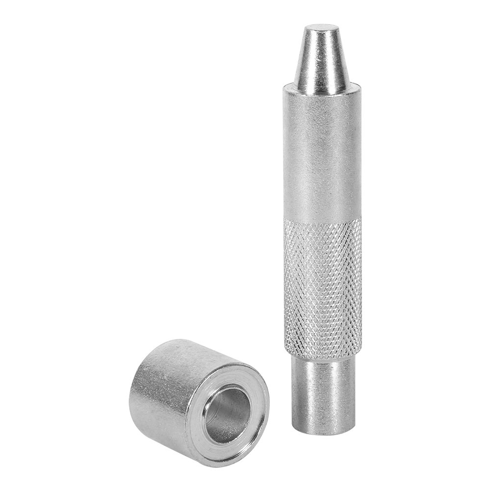 14mm Eyelet Hole Punch Tool Die Kit Grommet Setter Hollow Punch for Leather Craft Clothing Fabric Curtain Eyelet Hand Setter