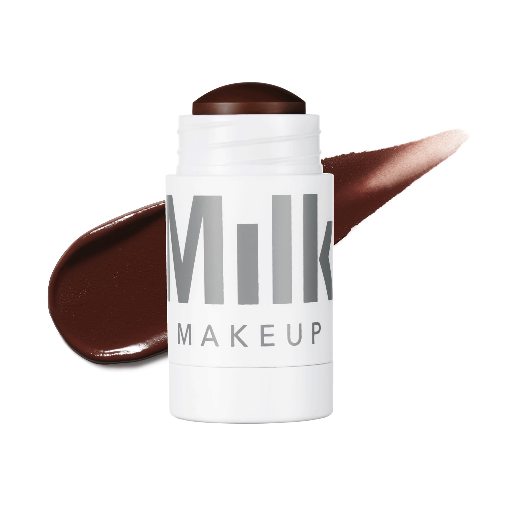 Milk Makeup Matte Bronzer, Spaced (Very Deep Bronze) - 0.19 oz - Cream Bronzer Stick - Buildable, Blendable Colour - Matte Finish - 1,000+ Swipes Per Stick - Vegan, Cruelty Free