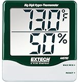 Extech 445703 Big Digit Hygro-Thermometer with Min/Max