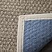 SAFAVIEH Area Rug 3x5 - Natural Fiber Collection - Natural & Ivory, Seagrass, Basketweave Pattern with Border (NF114J)