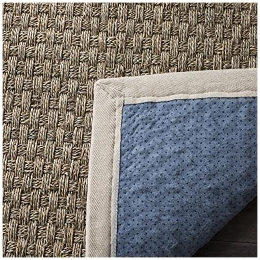 SAFAVIEH Natural Fiber Collection 3' x 5' Ivory NF114J Border
