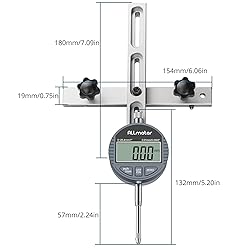 ALLmeter Digital Table Saw Gauge with Dial