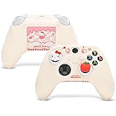 Kuitmor Silicone Controller Cover Skin for Xbox Series X,Soft Anti-Slip Protective Cover Skin Case Compatible with Xbox Wireless Controller with 2 Thumb Grip Caps - HLK