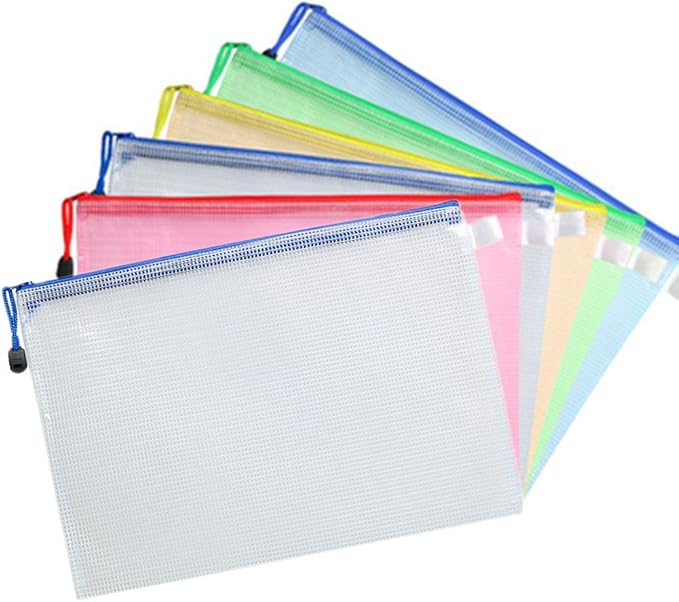 Files Folders Pouch with Zipper for School Travel and Office Organizer