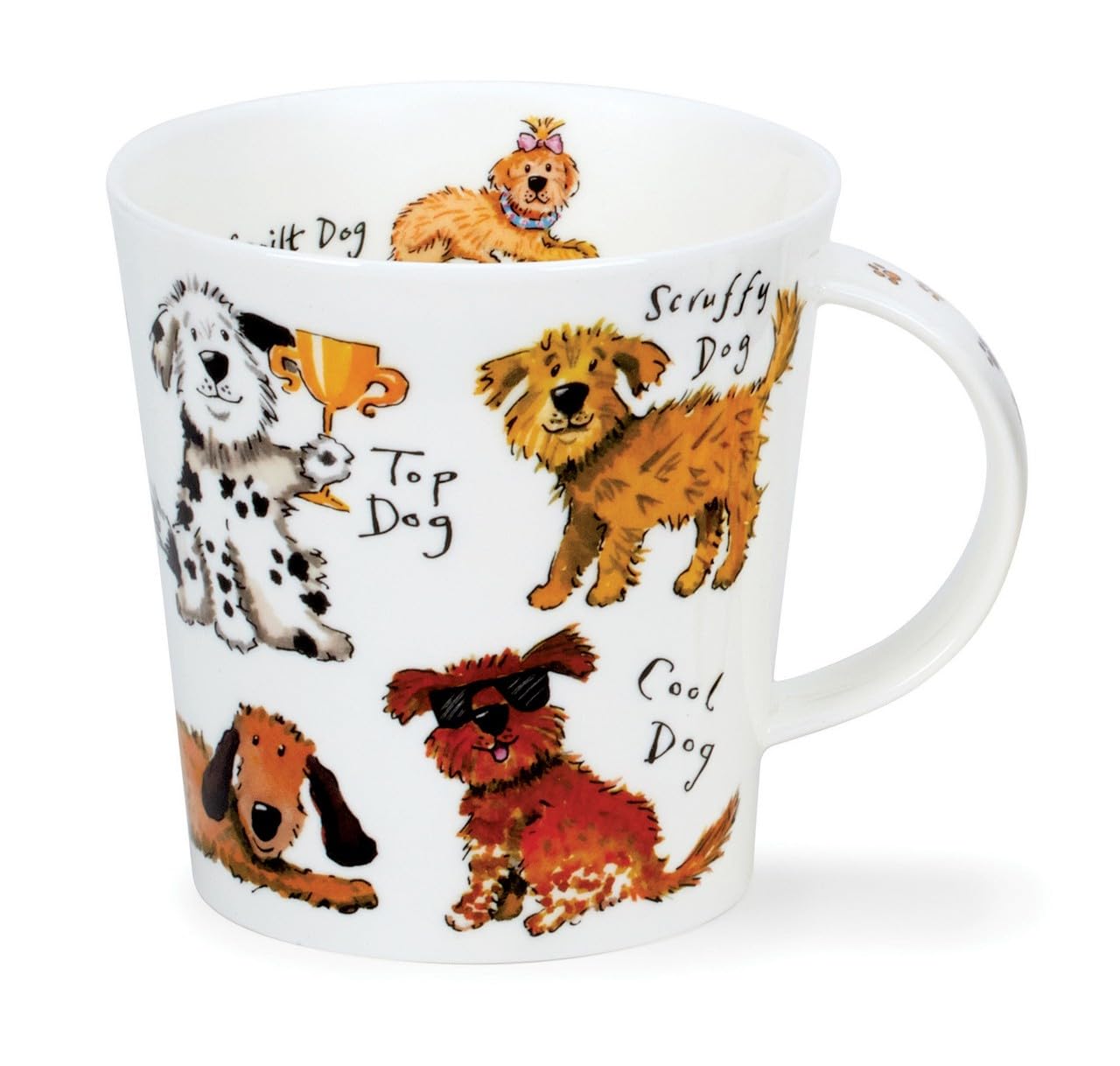 CA-DOGL-XX A Dog's Life Bone China Mug - Cairngorm Shape 0.48l