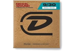 Dunlop DJN0930 Banjo Nickel String Tenor Set, 9, 30