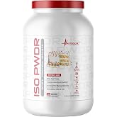 Metabolic Nutrition Whey Protein Isolate ISO PWDR Birthday Cake, 3.04lb, 23 Servings, 26g Protein, Fast Digesting, Zero Carbs, Delicious Flavor, Very Low Carbs &amp; Fat, Zero Lactose