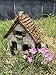 WFG Fairy Garden House-Morning Glory Cottage with Swinging Door