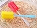 Ansee 3Pcs Sponge Bottle Brush Cup Scrubber Mug Cleaning Brush Baby Bottle Cleaner for Tea Glass Chinaware Porcelain Coffee Stains Kitchen Cleaning Tools