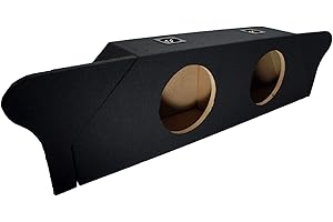 American Sound Connection 2010-2015 Chevy Camaro LS, LT & SS Model Custom Fit Dual 10" Subwoofer Enclosure Sub Box