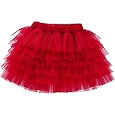 Jastore 6 Layered Tutu Skirt for Girls Princess Tulle Dance Skirts Toddler Girl Ballet Tutu Skirt
