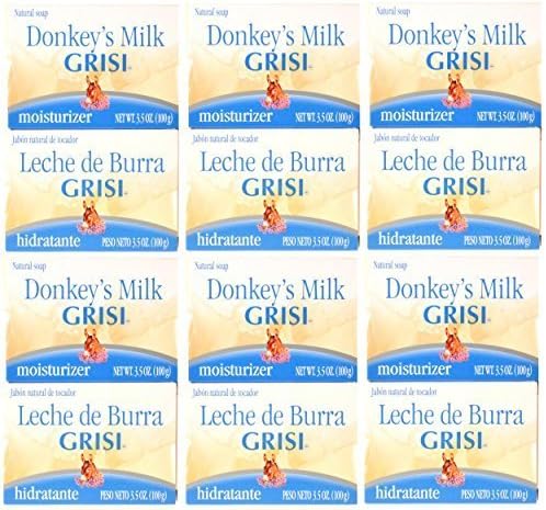 30 SOFT SUPPLE MOISTURIZE GRISI SOAPS DONKEY MILK - JABON DE LECHE DE BURRO by GRISI HERMANOS