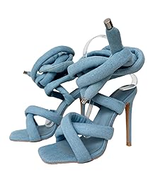 Frankie Hsu Luxury Women's Ankle Leg Lace Up Gold