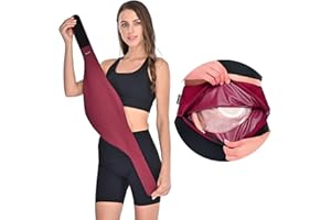 WansMed Colostomy Bag Covers for Men and Women, Stealth Belt for Sports and Daily Life, Colostomy Supplies (Red, XL)