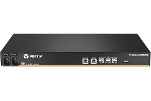 Vertiv Avocent ACS8000 Serial Console, 16 Port Serial Console Server, USB Sensors, Remote Data Center and Out of Band Management, Dual AC Power (ACS8016DAC-400)(Renewed)
