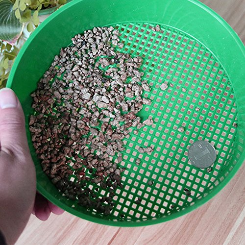 Garden Sieve Plastic Mesh Soil Sieve Gardening Supply Seeding