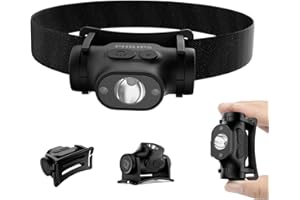 PHILIPS SFL1851 LED Headlamp Rechargeable,Head Light Flashlight for Adults-Camping Accessories Gear,5 Modes for Hiking, Runni