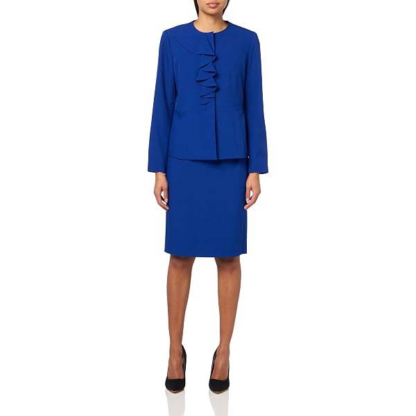 Le Suit Duster Jacket & Sheath Dress, 2pc Set, Bordeaux, 4 at Amazon  Women's Clothing store