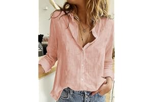 [Elegant Casual Shirt] Women's Elegant Casual Long Sleeve Shirt Semi-Sheer Solid Soft Texture Foldover Collar Design