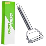 Dual-Blade Stainless Steel Julienne Peeler