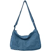 Collsants Messenger Bag for Women Men Satchel Bag Canvas Crossbody Shoulder Bag Casual Sling Bag