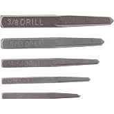 GEARWRENCH 5 Pc. Straight Fluted Screw Extractor Set - 720DD