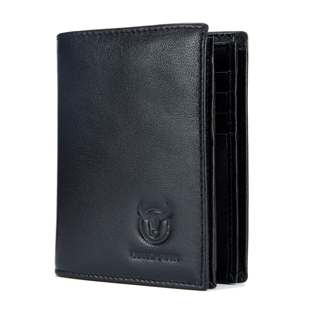 Leather Bifold Credit Card Wallet For Men IUCN Water